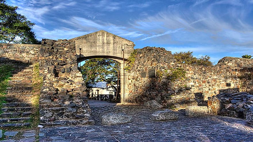 City gates of the City of Colonia del Sacramento