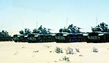 Israeli Armored Formation in Desert During Yom Kippur War, 16 October 1973. Source: Wikimedia/I.P.P.A.