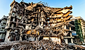 Damage from the 2023 Turkey and Syria earthquake.